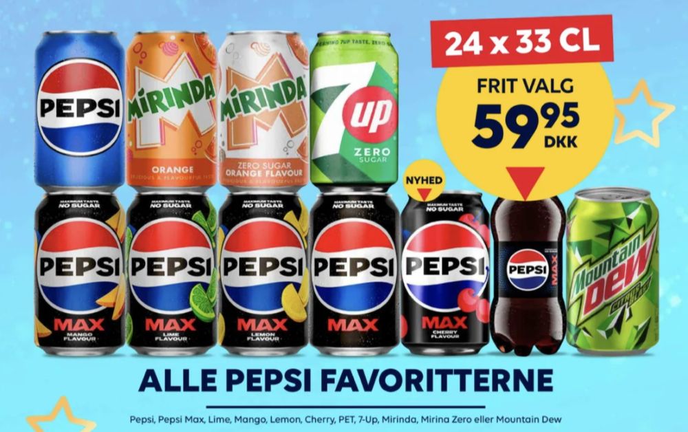 Pepsi Max Lime, Cola 24 pk.
