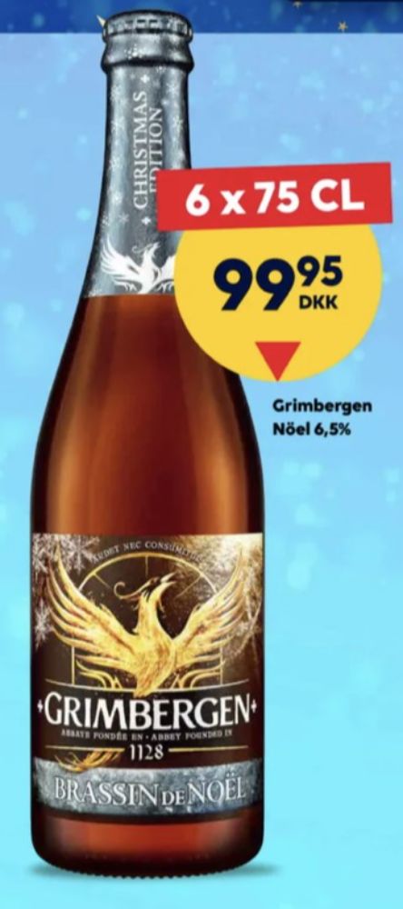 Grimbergen Brassin De Noél, Specialøl 6 pk.