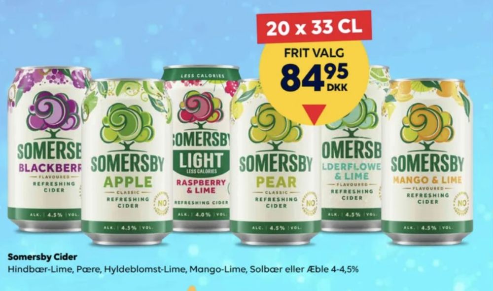 Somersby Apple, Apple Cider 20 pk.