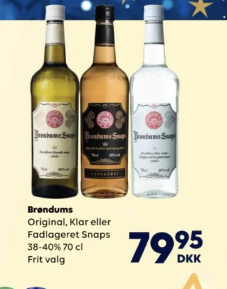 Brøndums  Original, Snaps