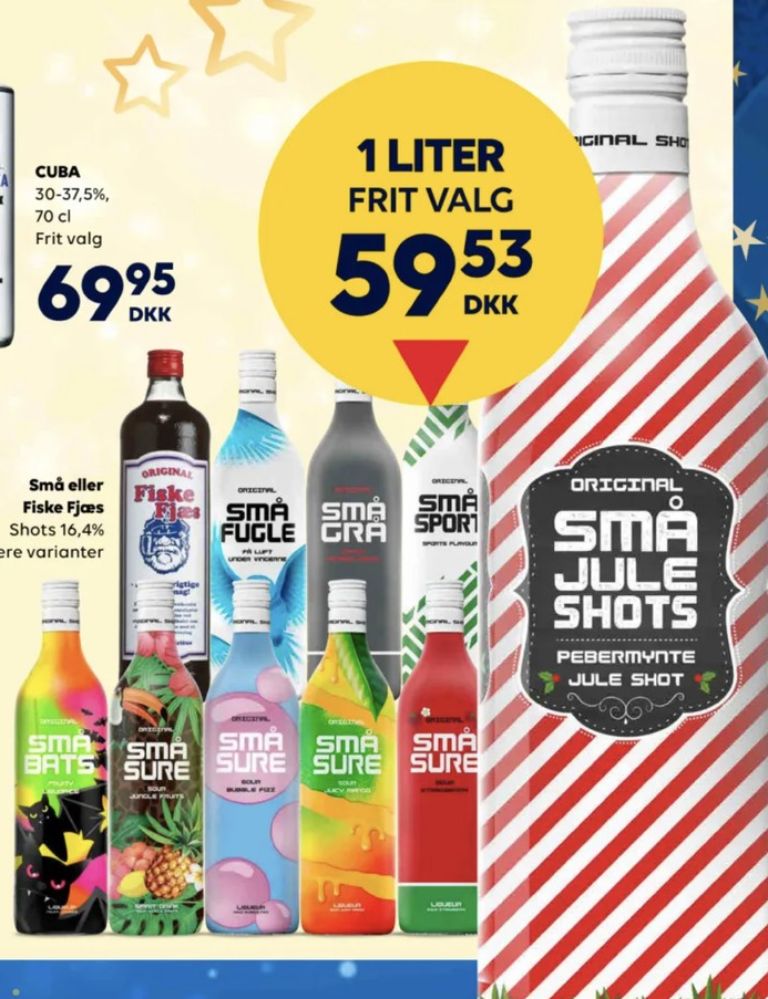 Små Sure, Shots Juicy Mango