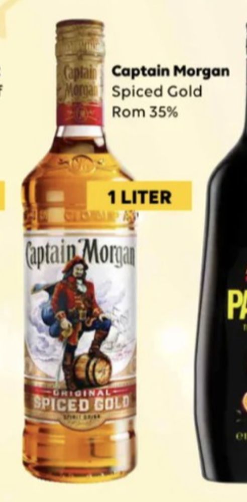 Captain Morgan Spiced Gold, Rom