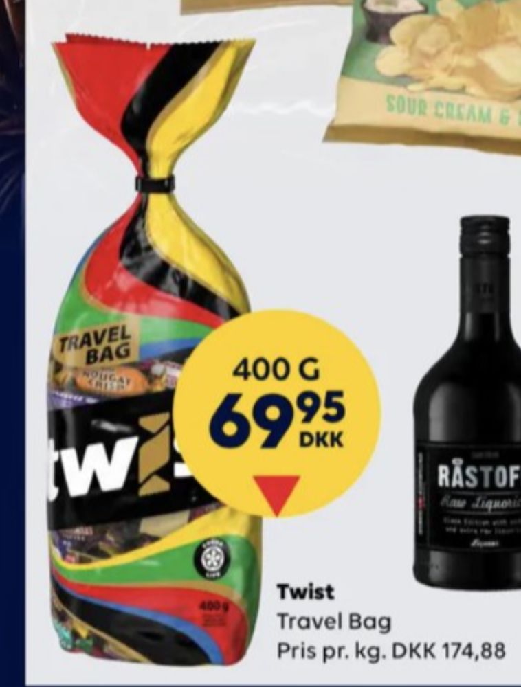 Twist, Dessertchokolade