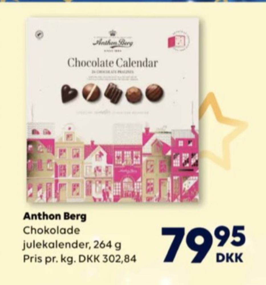 Anthon Berg, Julekalender