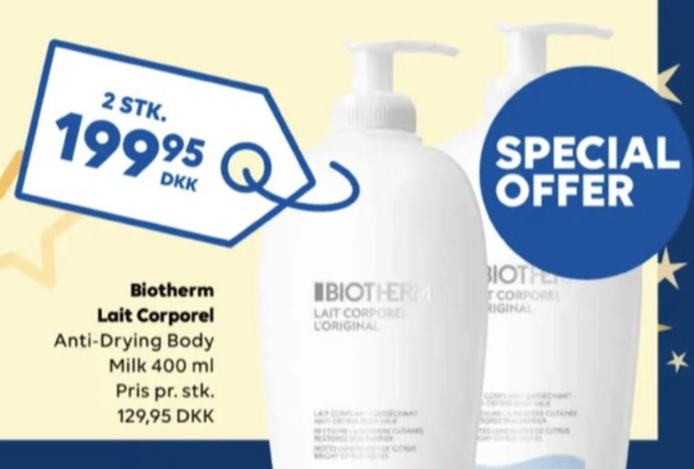 Biotherm, Bodylotion