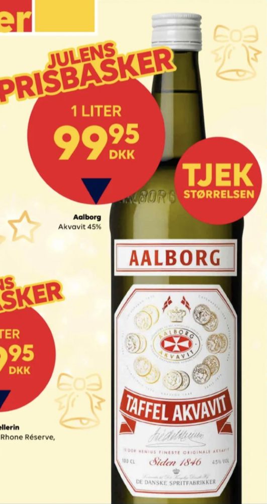 AAlborg Taffel Akvavit, Akvavit