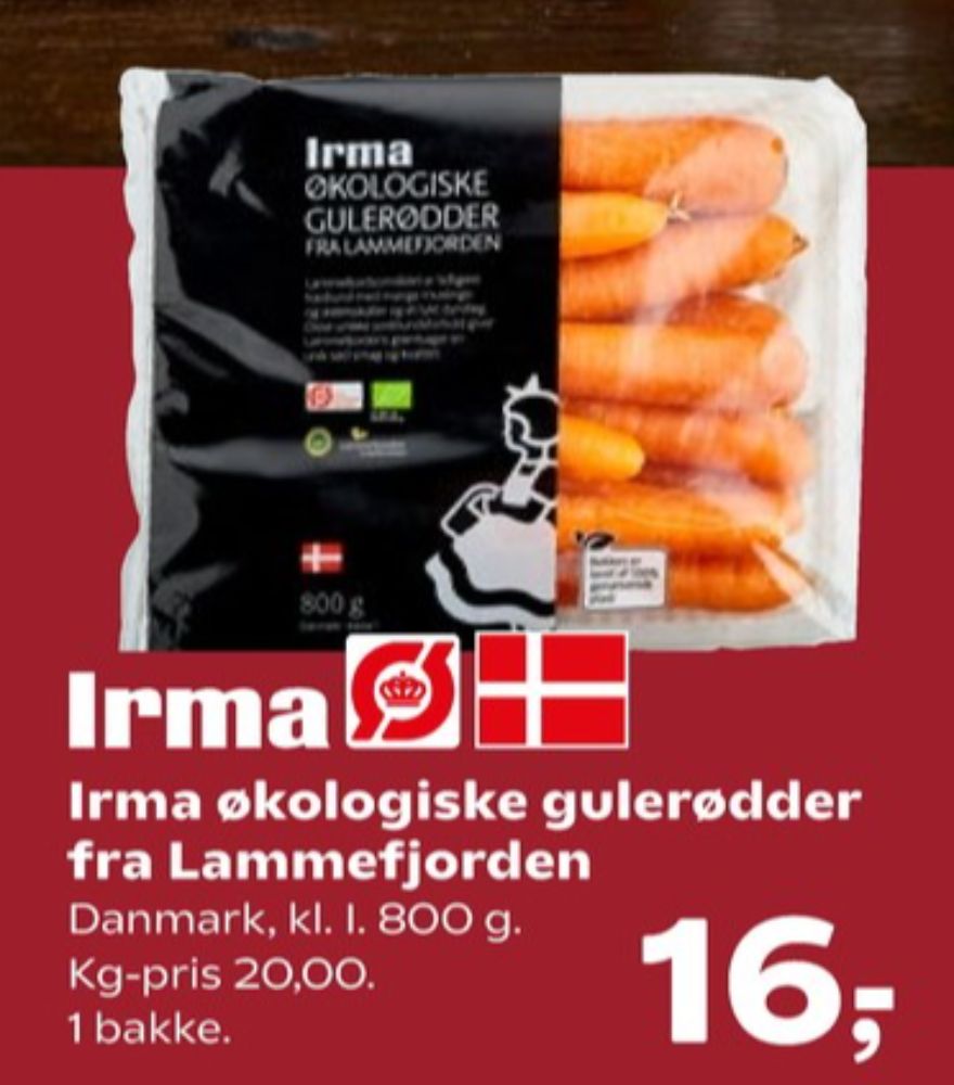 Irmas, Gulerødder