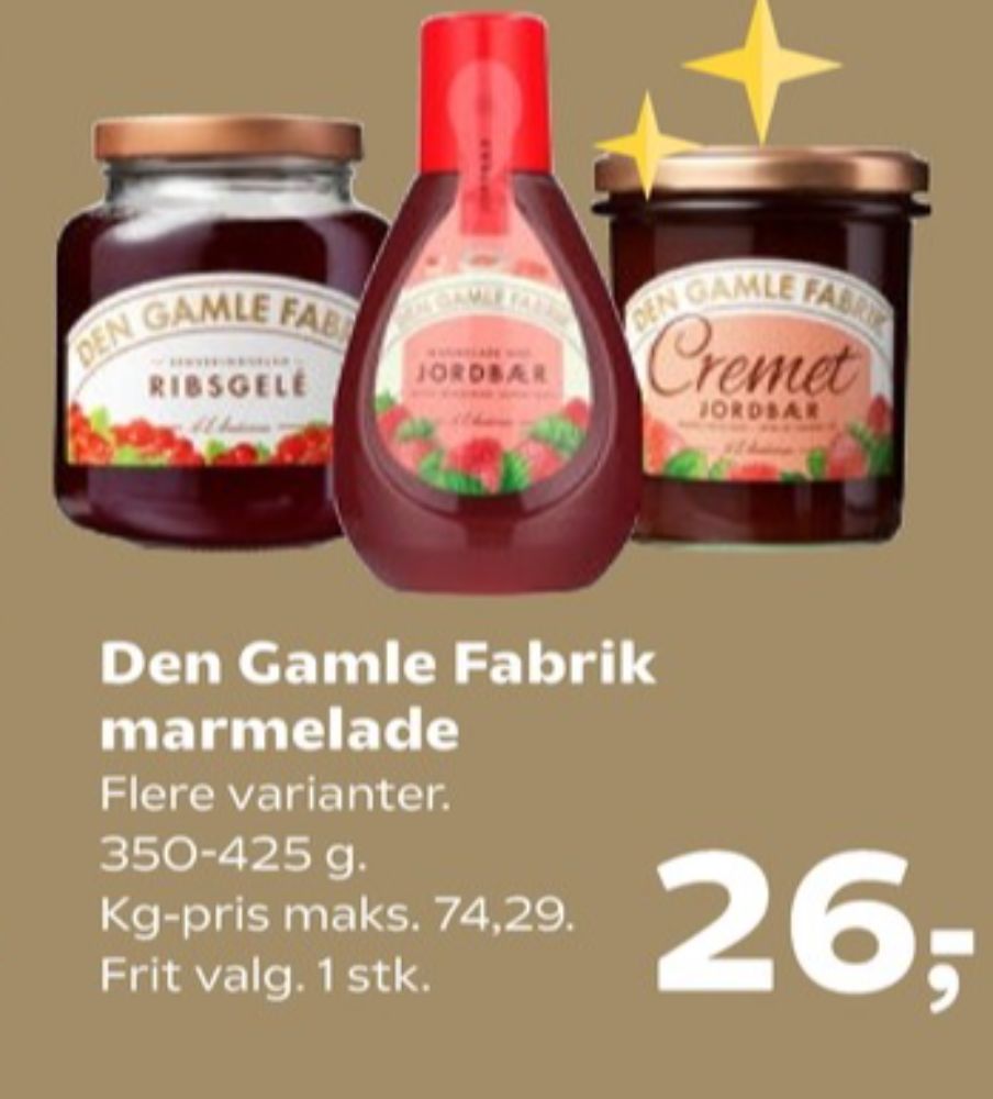 Den Gamle Fabrik, Ribsgelé