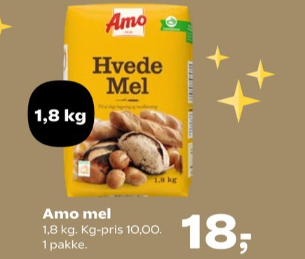 Amo, Hvedemel