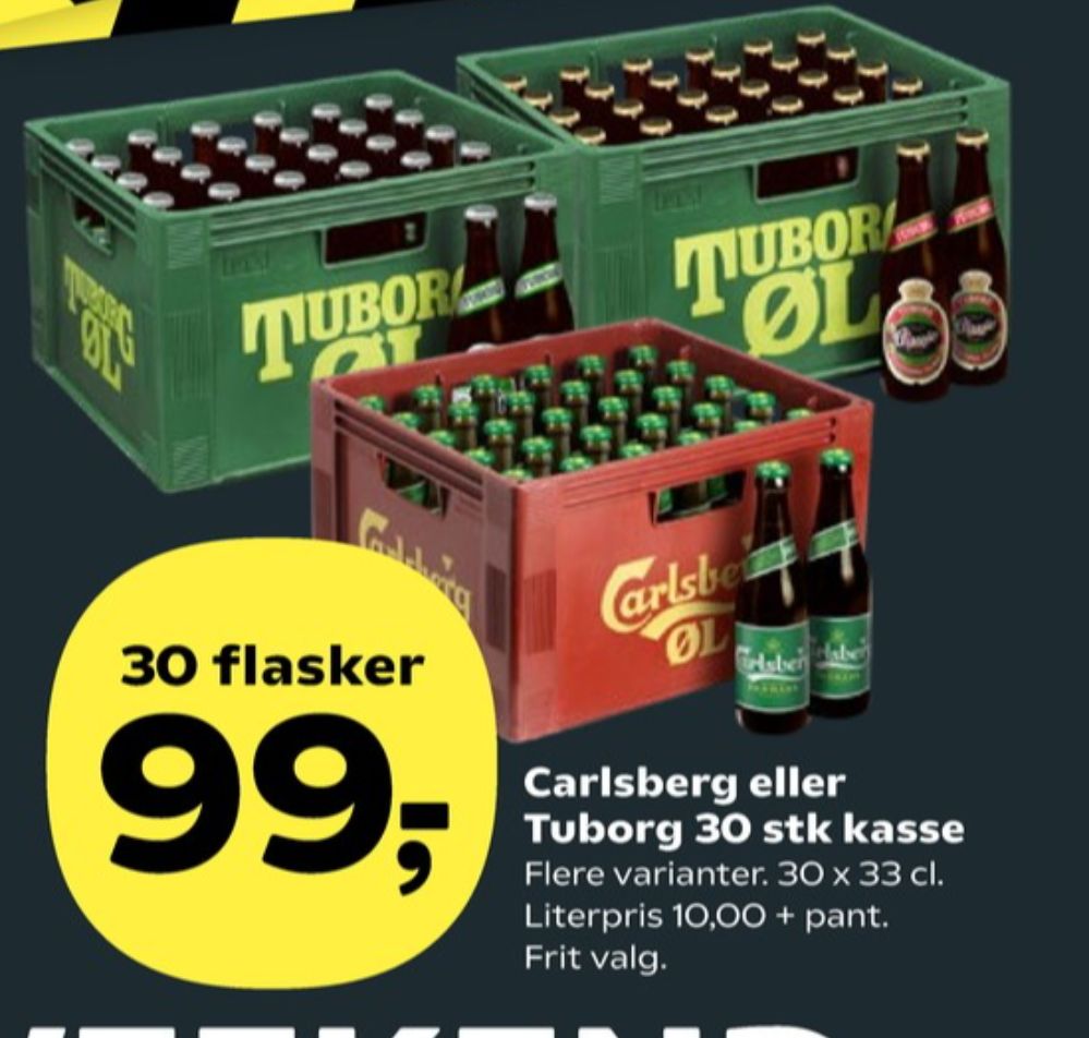 Tuborg Classic, Øl