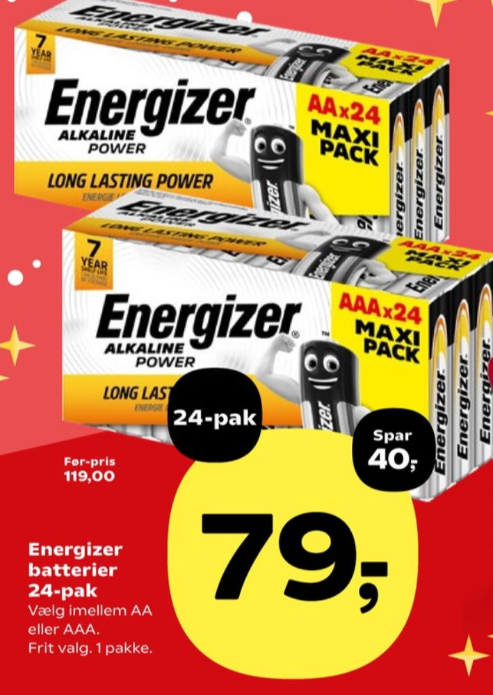 Energizer, Batterier