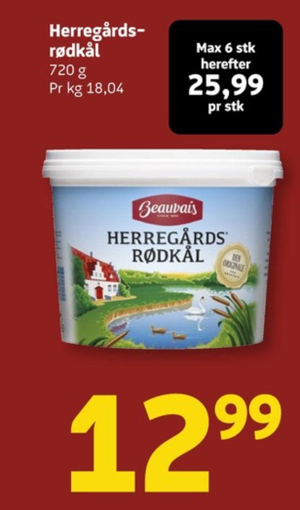 Beauvais, Rødkål-syltet