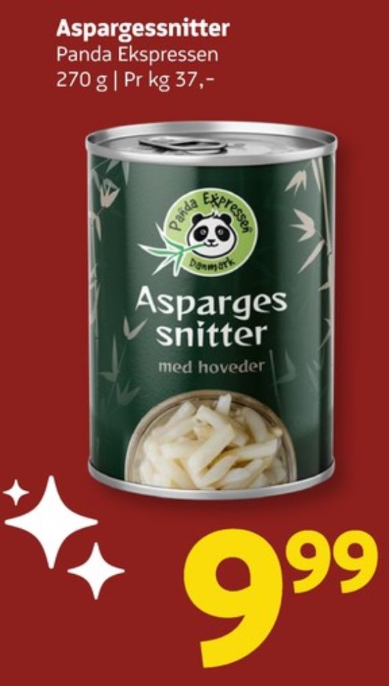 Panda Expressen , Asparges
