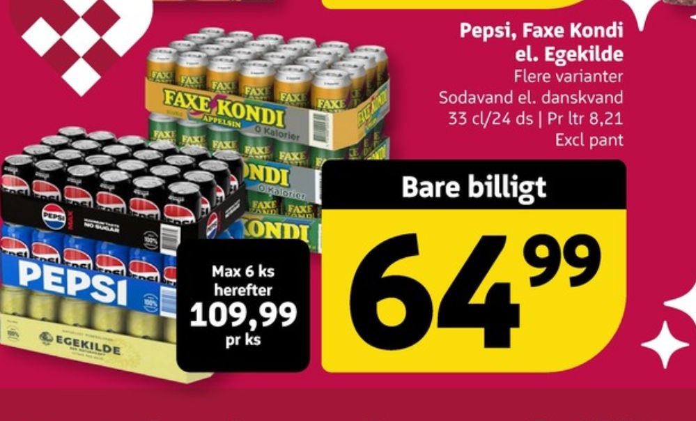 Pepsi Max, Cola 24 pk.