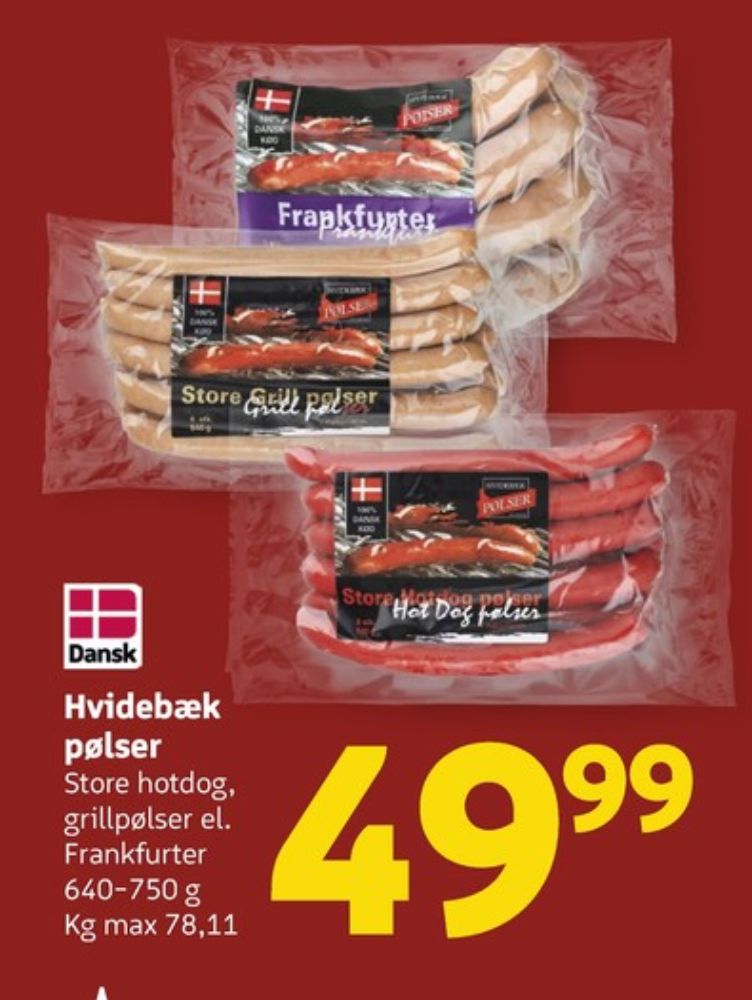 Hvidebæk, Frankfurter