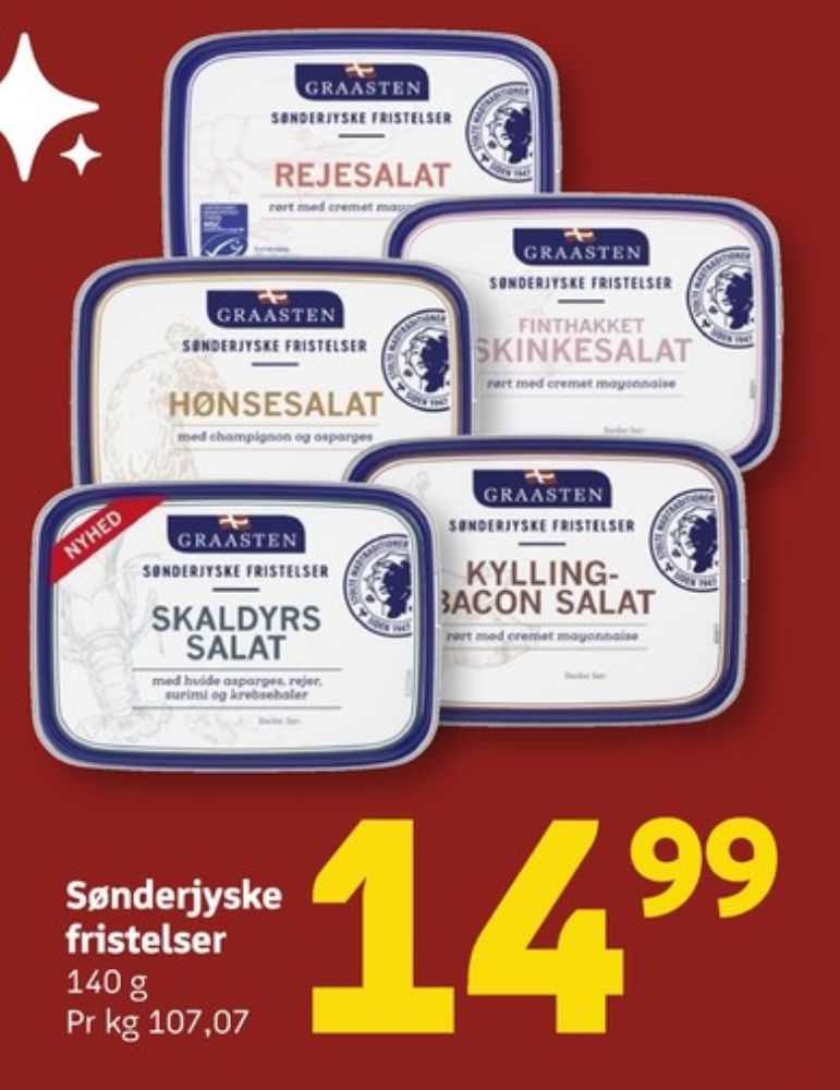 Graasten Sønderjyske Fristelser, Kylling & Baconsalat