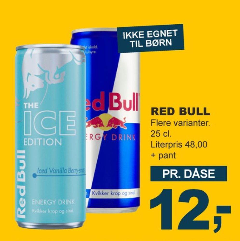 Red Bull The Ice Edition, Energidrik