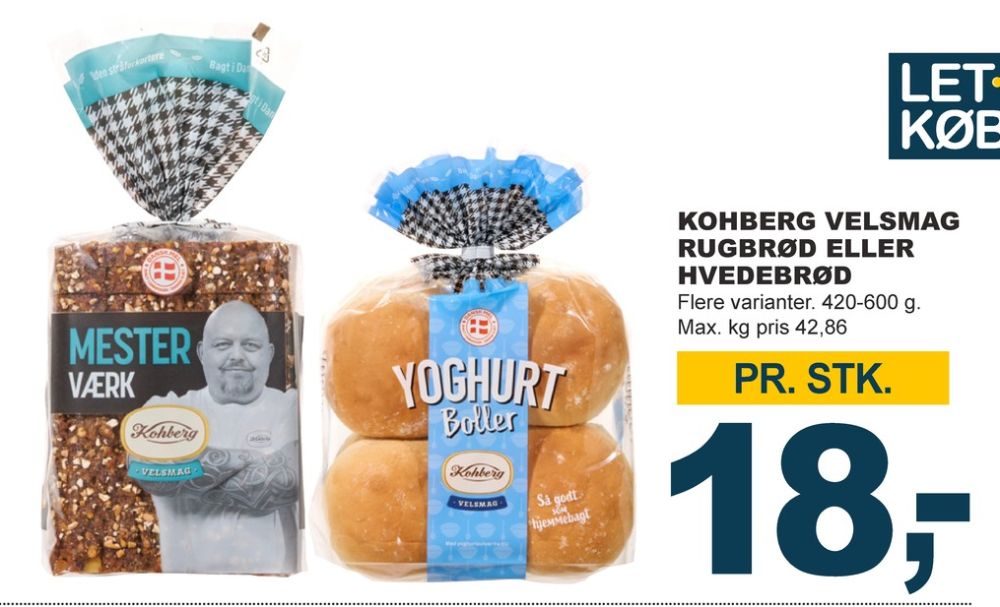 Kohberg Mesterværk, Rugbrødsskiver