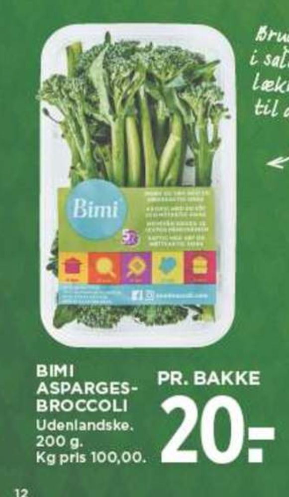 Bimi, Aspargesbroccoli