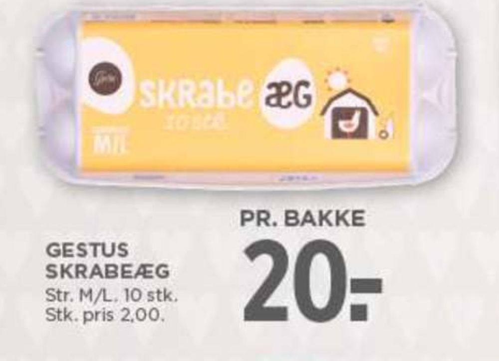 Gestus, Skrabeæg M/L