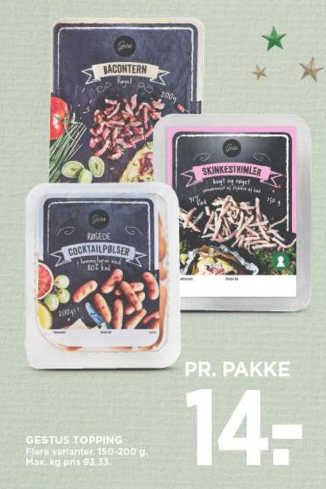 Gestus, Skinkestrimler