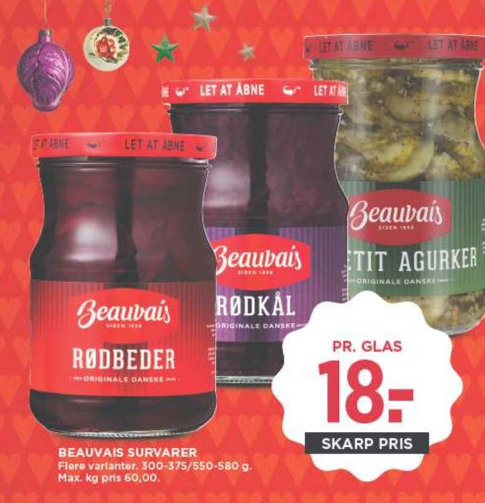 Beauvais, Appetitagurker