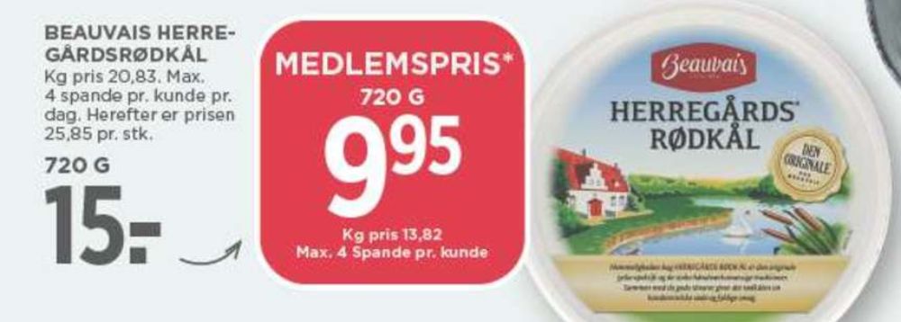 Beauvais, Rødkål-syltet