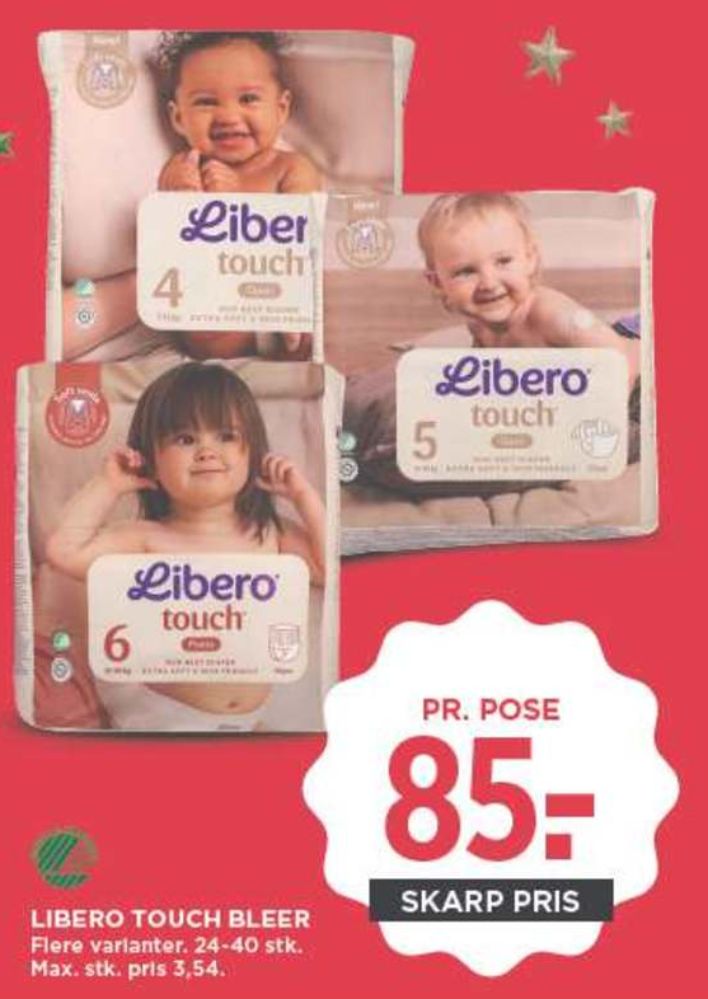 Libero Touch, Bleer str 6 13-20 kg
