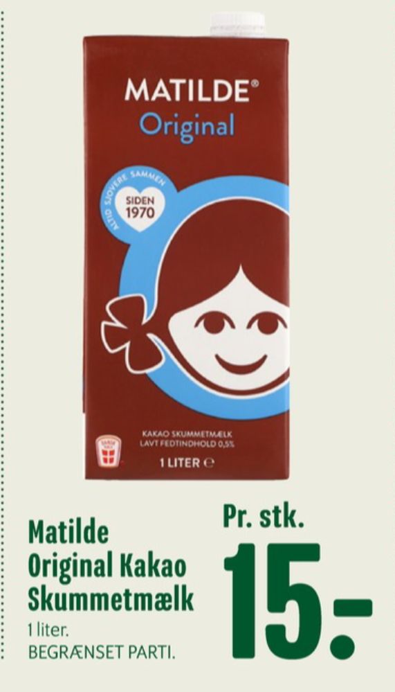 Matilde, Kakaomælk
