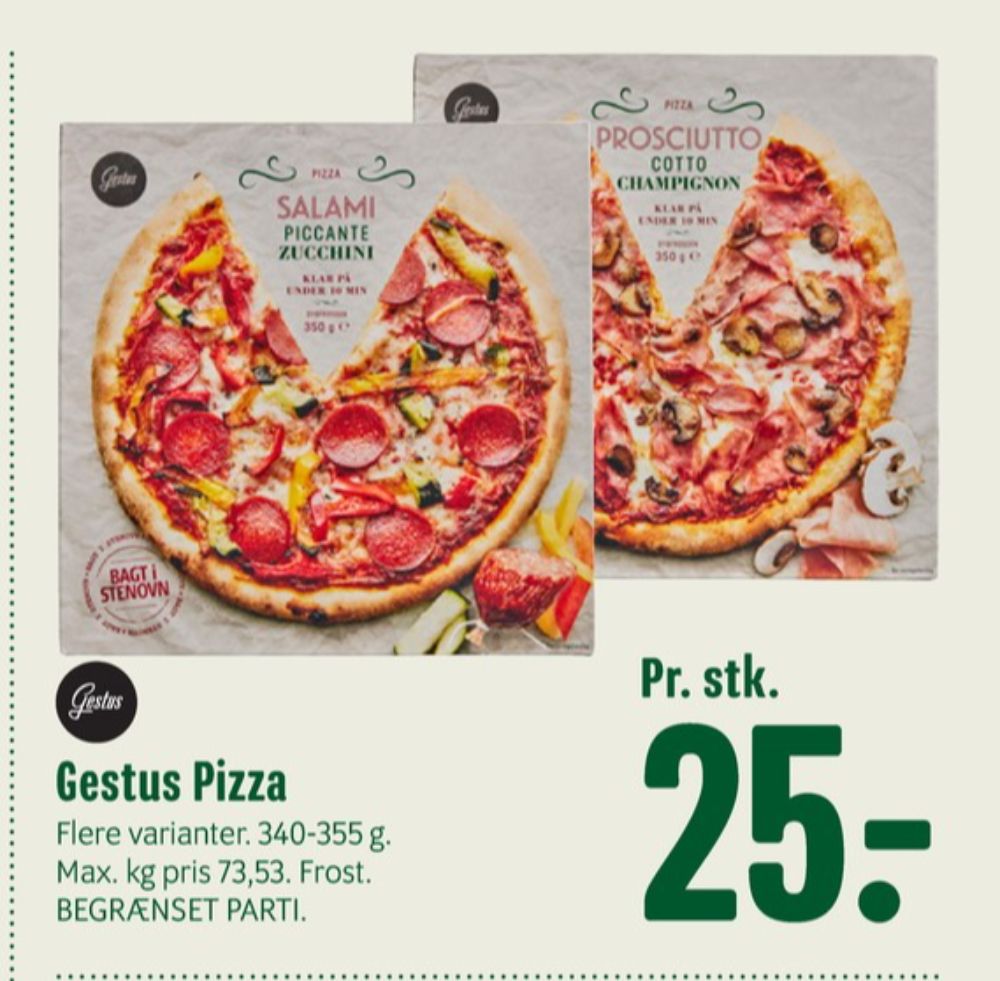 Gestus, Prosciutto Cotto Champignon