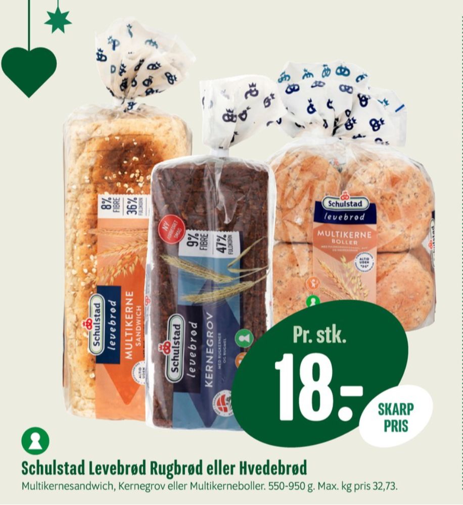 Schulstad Levebrød, Kernegrov Rugbrød