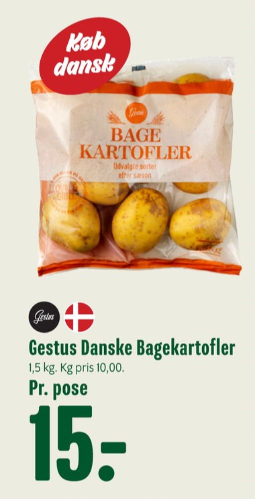 Gestus, Bagekartofler