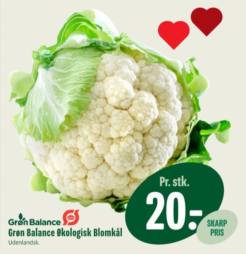 Grøn Balance, Blomkål