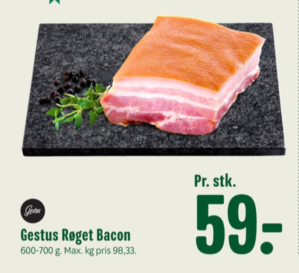Gestus, Bacon