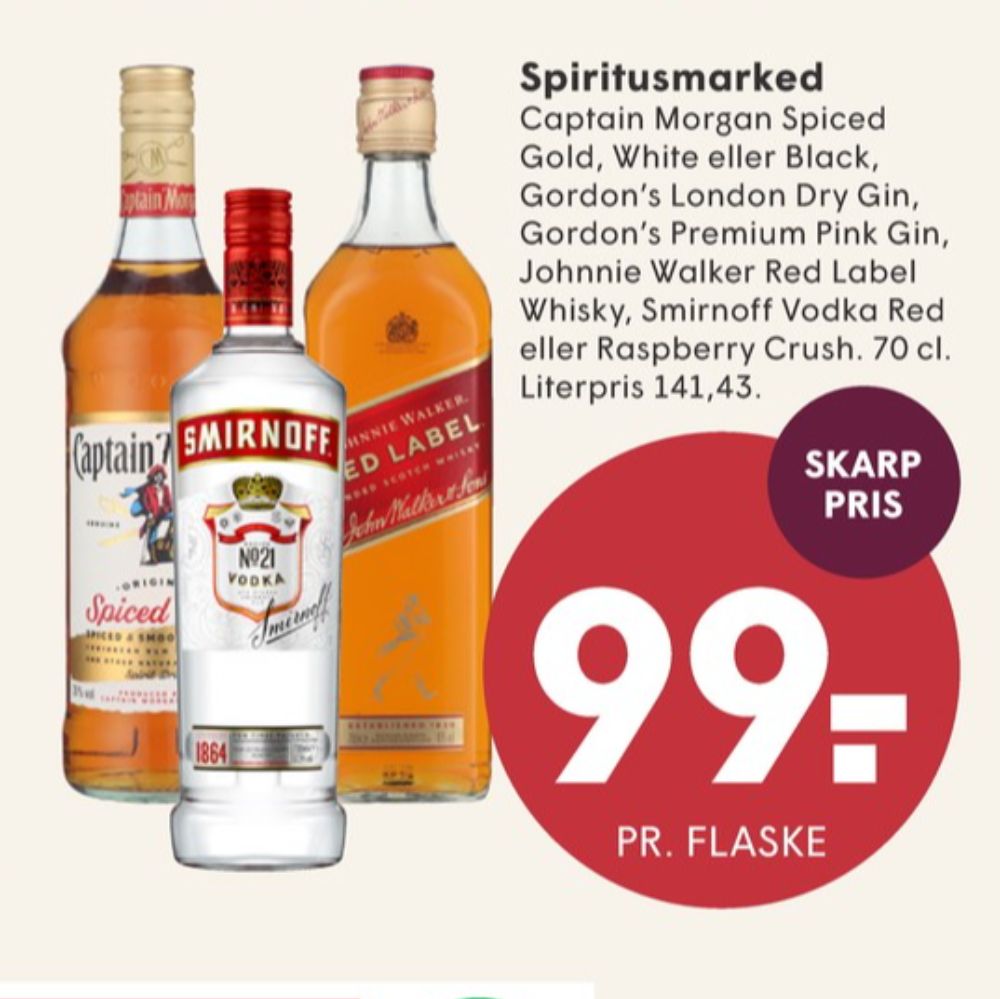 Smirnoff, Vodka
