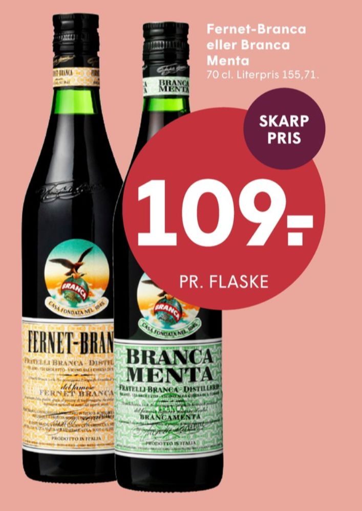 Fernet Branca, Bitter