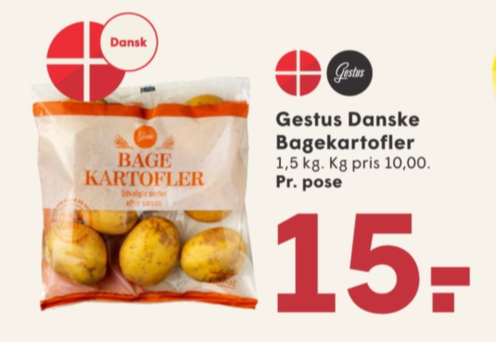 Gestus, Bagekartofler