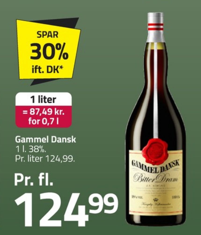 Gammel Dansk, Bitter