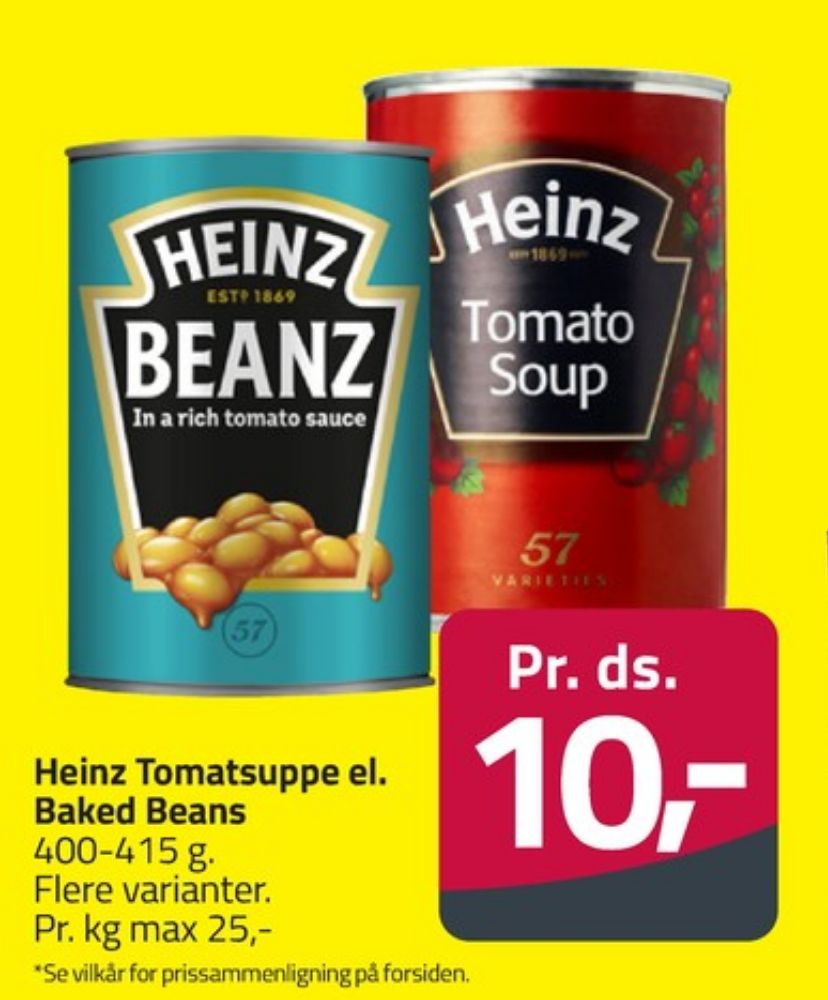 Heinz, Bønner