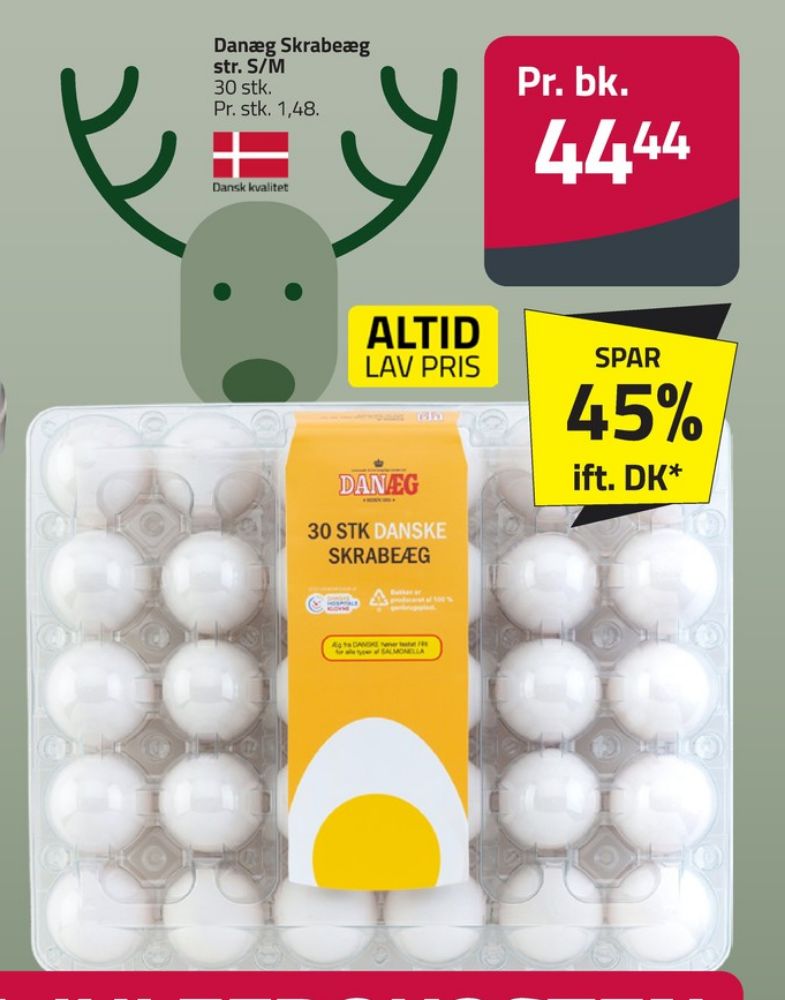 Danæg, Skrabeæg S/M