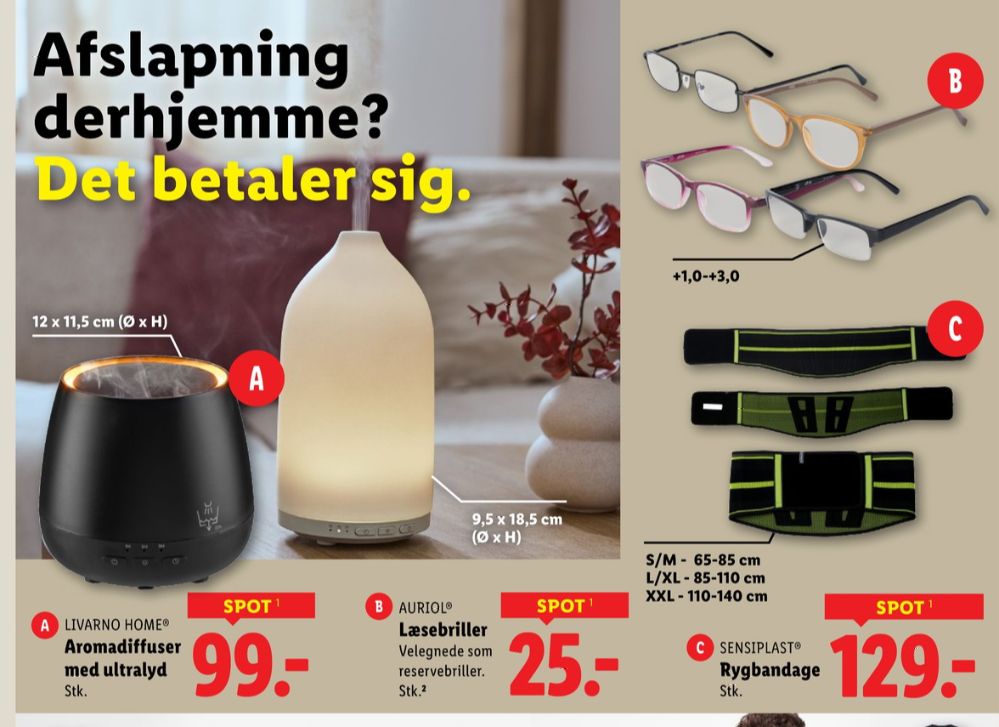 Auriol, Læsebriller