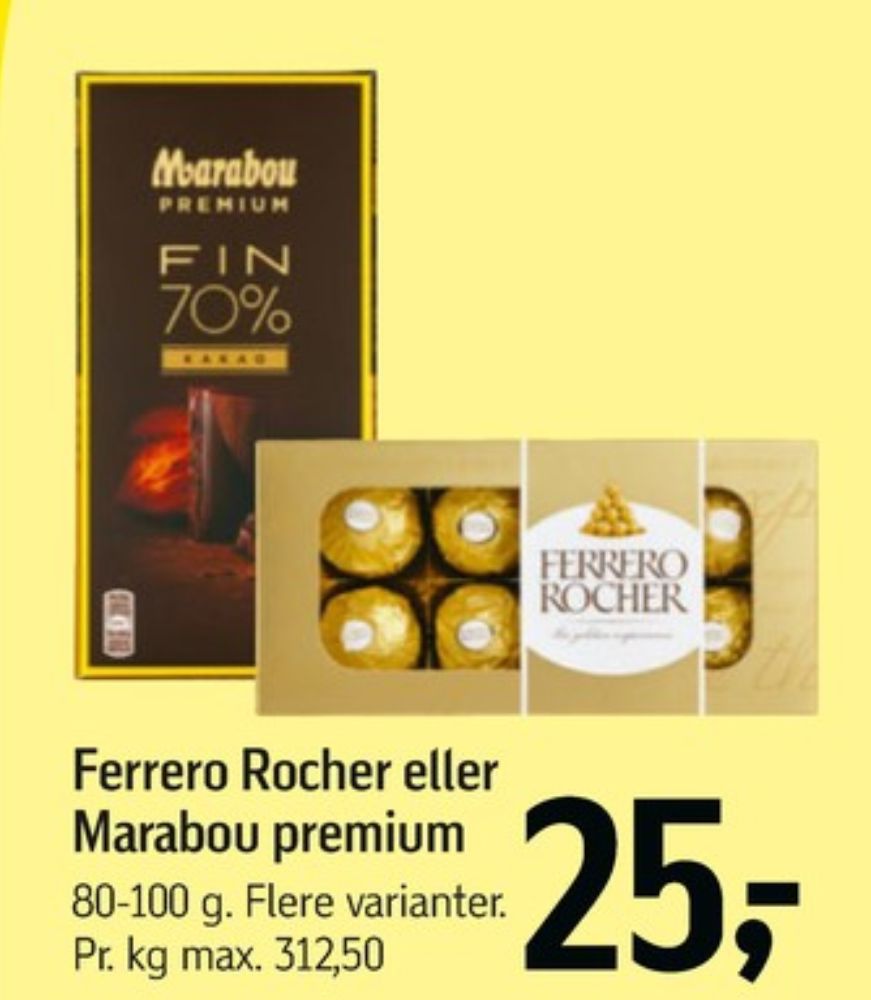 Marabou Premium, Chokoladeplade Fin 70% Kakao