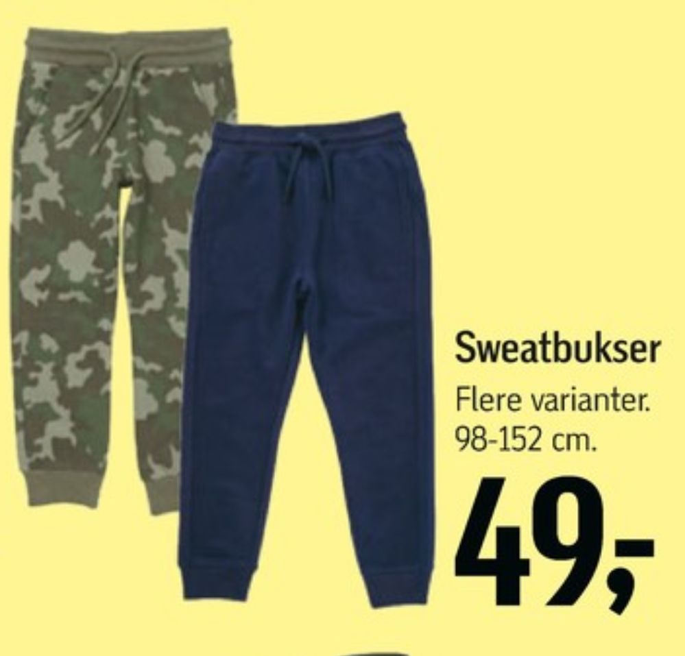 VRS Kids, Sweatbukser