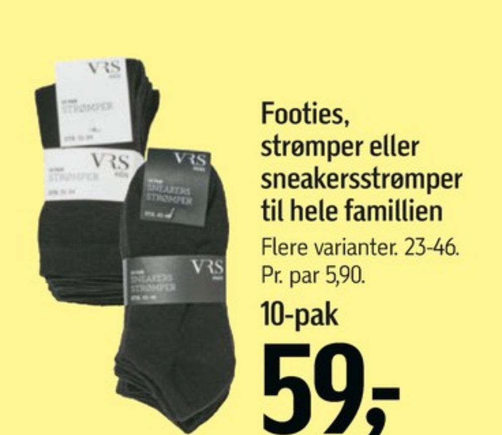VRS, Strømper