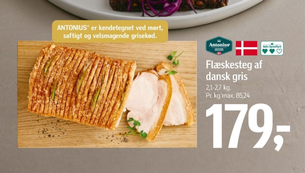 Antonius, Flæskesteg