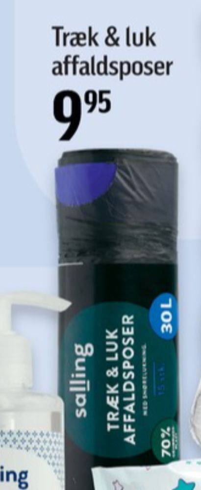 Salling, Affaldsposer