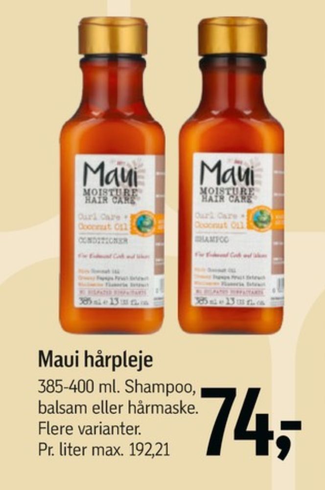 Maui Moisture, Balsam