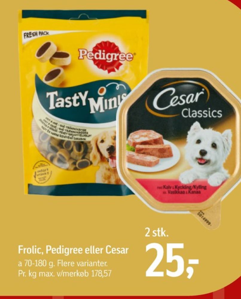Pedigree Tasty Minis, Hundesnacks