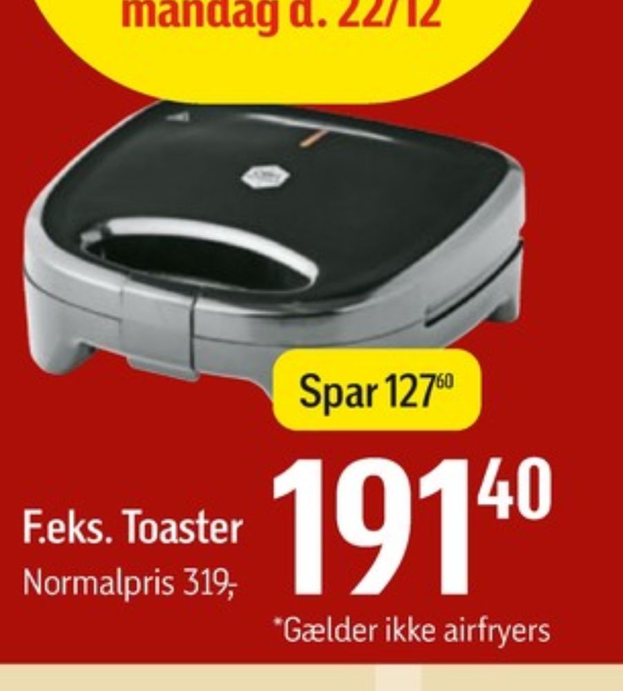OBH Nordica, Toaster
