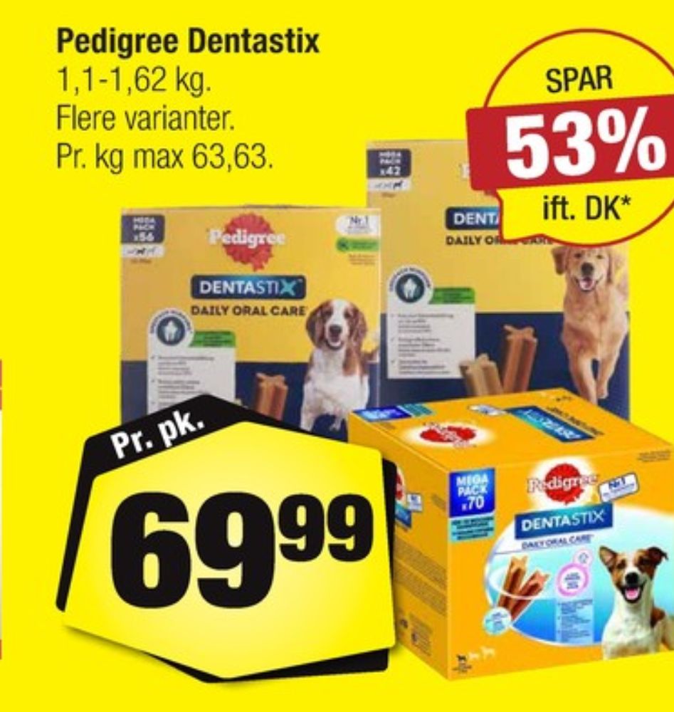 Pedigree Dentastix, Hundesnacks